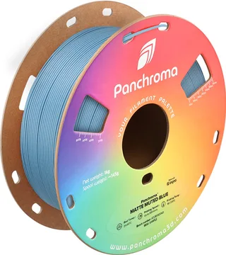 Panchroma Matte PLA 3D filament 1.75mm 1kg von Polymaker in Muted Blue – Produktfoto 1 von 2