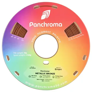 Panchroma Metallic Bronze PLA 3D filament 1,75mm 1kg van Polymaker in Metallic Brons – productfoto 2 van 2