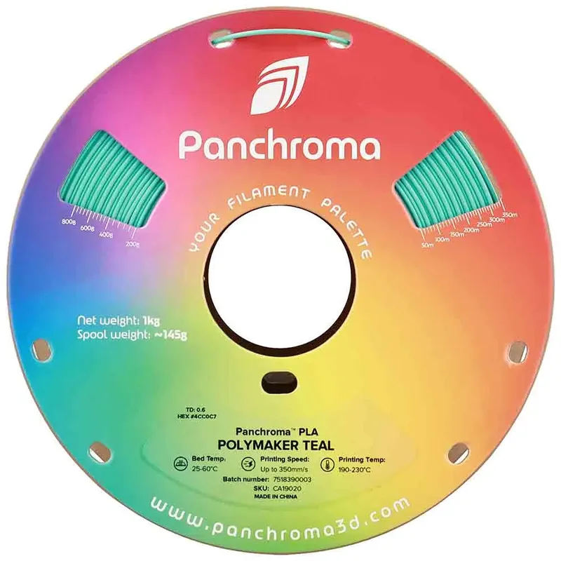 Panchroma Pla Ca19020 Pla-filament van Polymaker – productfoto 2 van 3