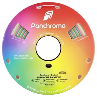 Panchroma Rainbow filament - PLA - 1KG - Liminous van Polymaker in Kleurloos – productfoto 2 van 2