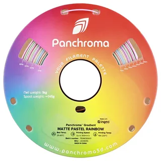 Panchroma Rainbow filament - PLA - 1KG van Polymaker in Matte Pastel – productfoto 2 van 2