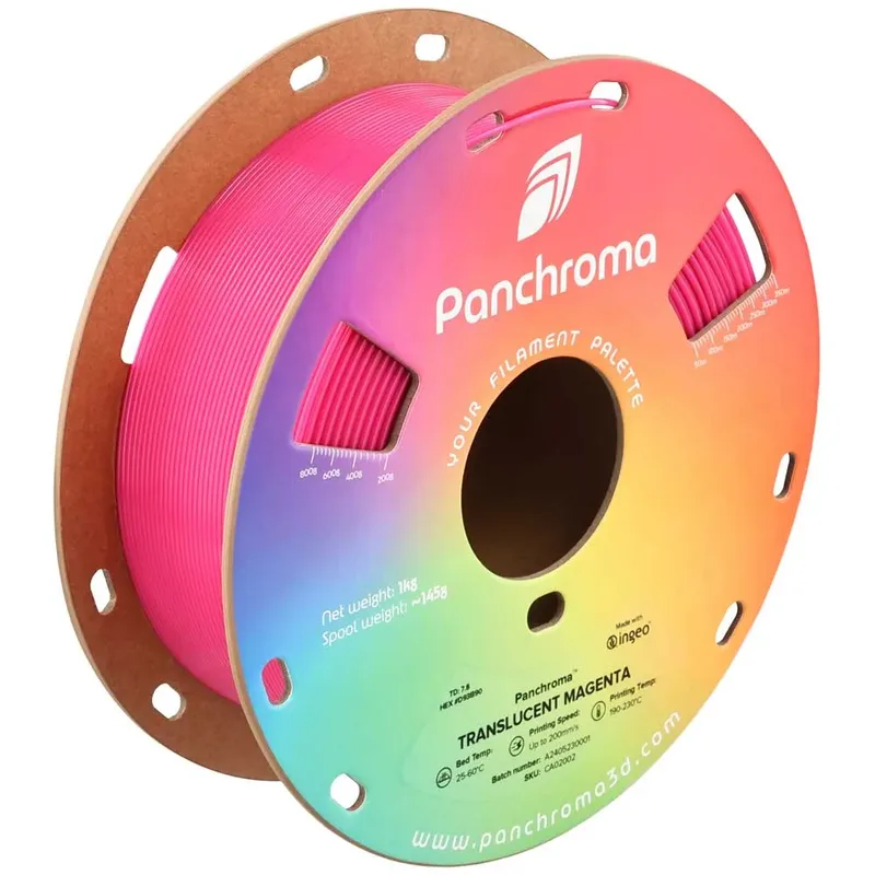 Panchroma™ Pla Translucent 1.75 Mm 1kg Pla-filament von Polymaker – Produktfoto 3 von 6