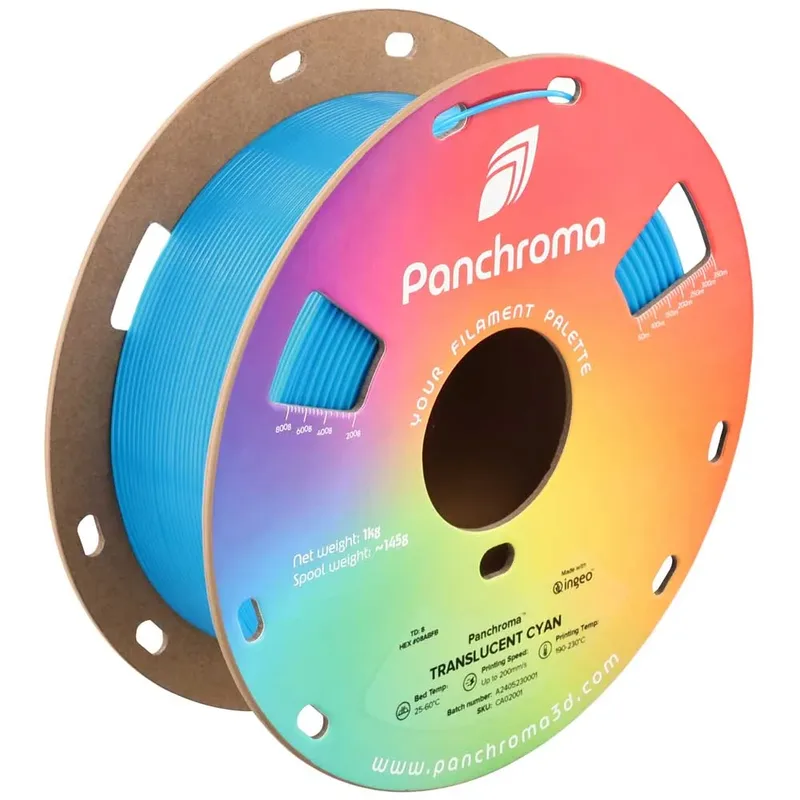 Panchroma™ Pla Translucent 1.75 Mm 1kg Pla-filament von Polymaker – Produktfoto 3 von 5