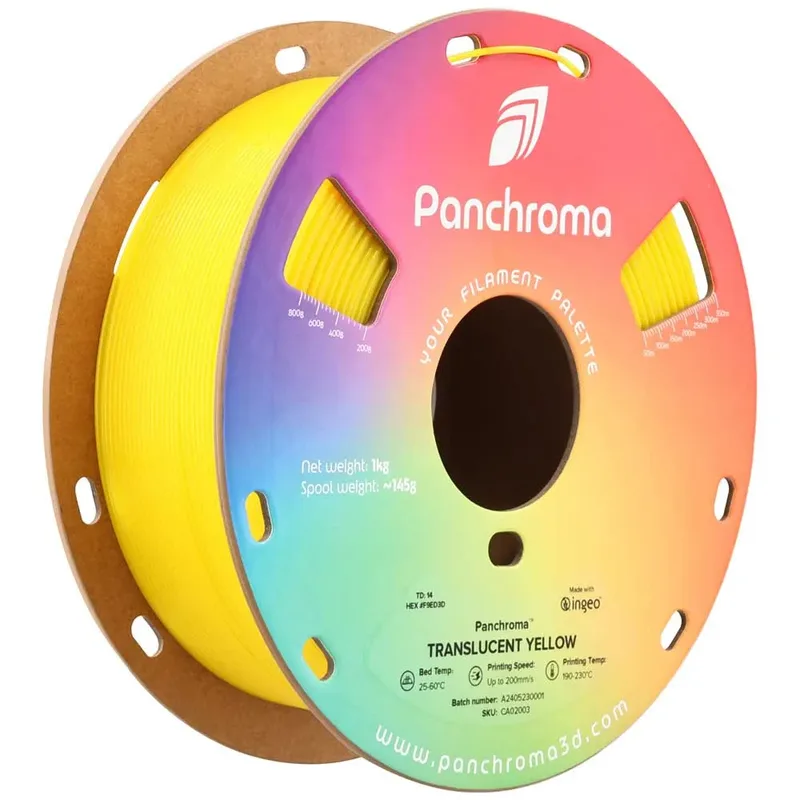 Panchroma™ Pla Translucent 1.75 Mm 1kg Pla-filament von Polymaker – Produktfoto 2 von 5