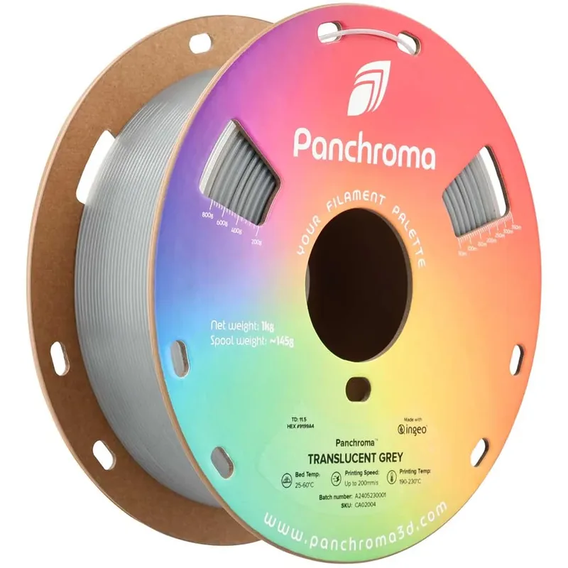 Panchroma™ Pla Translucent 1.75 Mm 1kg Pla-filament von Polymaker – Produktfoto 2 von 6