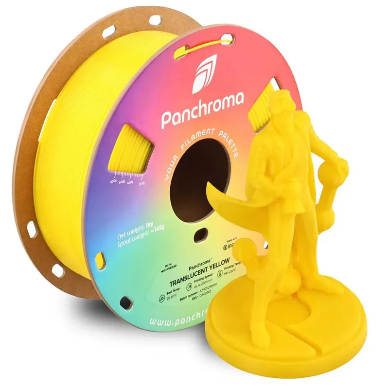 Panchroma™ Pla Translucent 1.75 Mm 1kg Pla-filament von Polymaker – Produktfoto 1 von 5