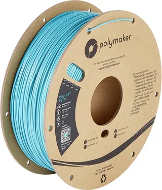PB01010 PolyLite Filament PETG Hittebestendig, Hoge treksterkte 1.75 mm 1000 g Turquoise 1 stuk(s) van Polymaker in Kleurloos – productfoto 1 van 2
