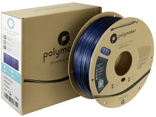 PB01034 Filament PETG Hoge treksterkte 1.75 mm 1000 g PolyLite™ Donker Blauw van Polymaker in Kleurloos – productfoto 1 van 2