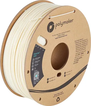 PF01006 Natural Filament ASA UV-bestendig, Weerbestendig, Hittebestendig, Slagvast 1.75 mm 1000 g Natuur Poly från Polymaker, Kleurloos – produktbild 1 av 2