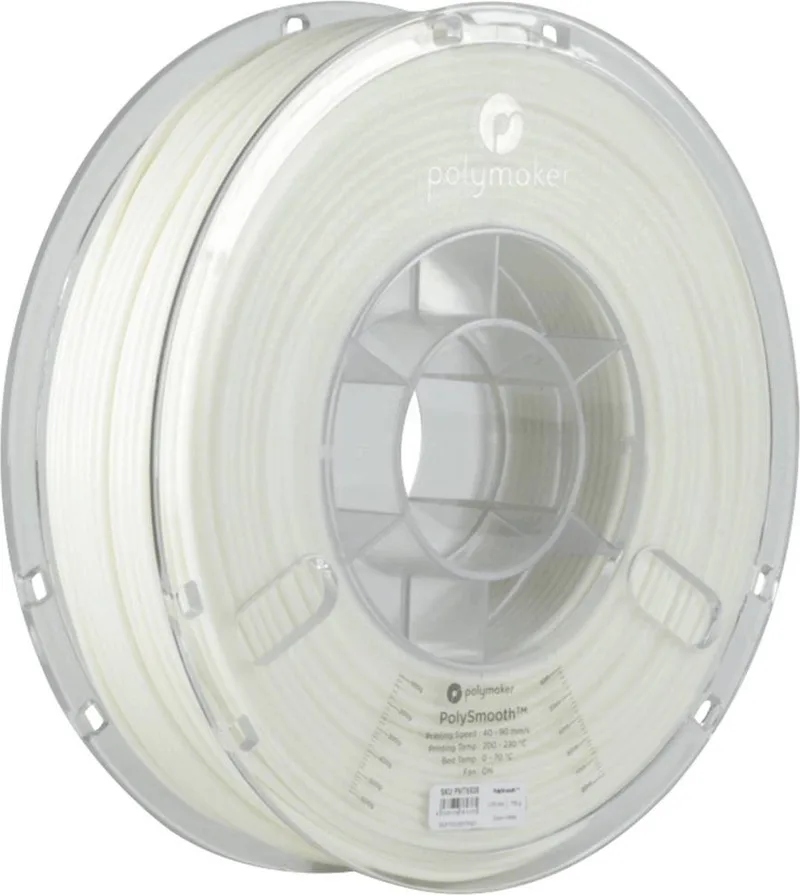 PJ01002 PolySmooth Filament PVB Polijstbaar 1.75 mm 750 g Wit 1 stuk(s) by Polymaker in Kleurloos – product photo