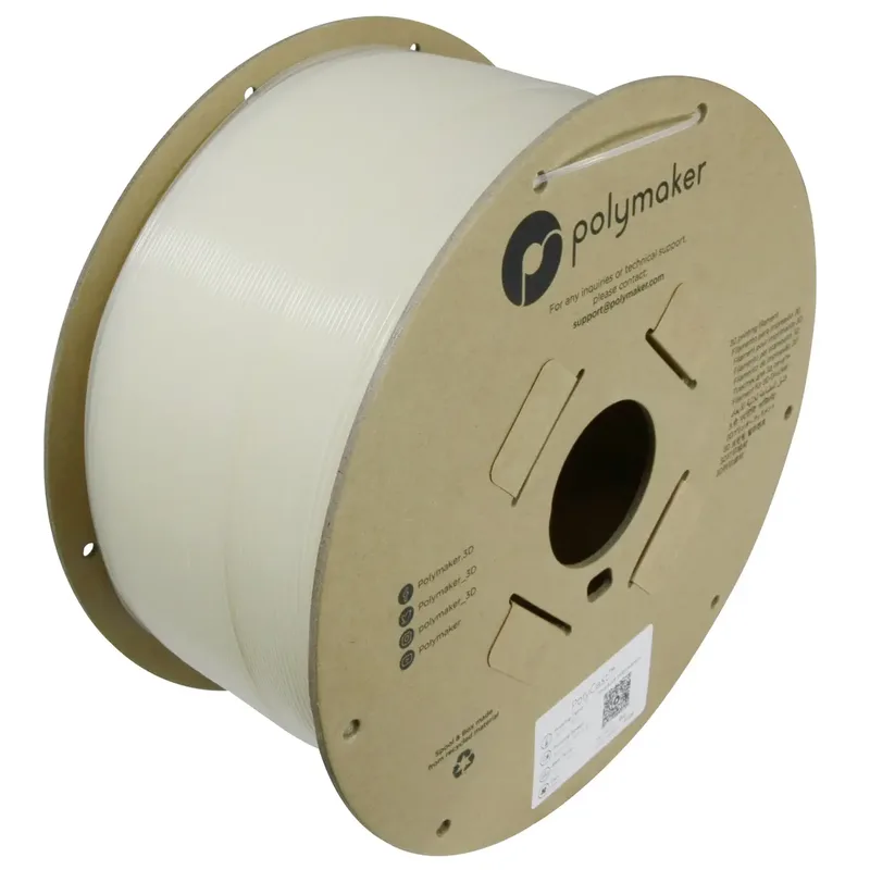 PJ03003 PolyCast Filament PolyCast Investment casting, cire perdue 1.75 mm 3000 g Naturel, Natuur 1 stuk(s) de Polymaker – photo produit