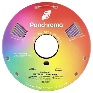 PLA MATTE 1,75mm 1kg POLYMAKER PANCHROMA PolyTerra 3D FILAMENT van Polymaker in Muted Purple – productfoto 2 van 2