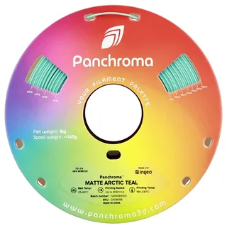 PLA MATTE 1,75mm ARCTIC TEAL 1kg POLYMAKER PANCHROMA PolyTerra 3D FILAMENT van Polymaker in Artic Teal – productfoto 2 van 2