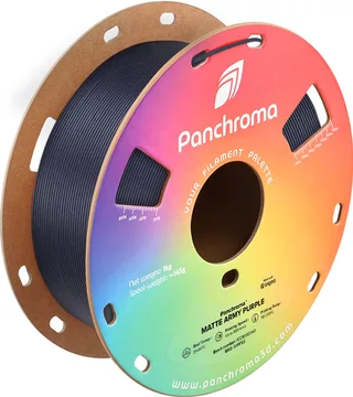 PLA MATTE 1,75mm Army Purple 1kg POLYMAKER PANCHROMA PolyTerra 3D FILAMENT van Polymaker in Paars – productfoto 1 van 2