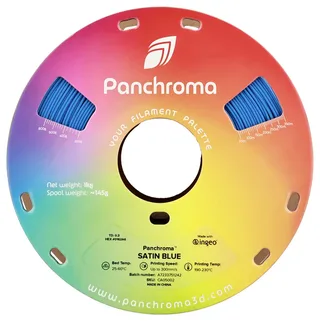 PLA SATIN 1,75mm 1kg POLYMAKER PANCHROMA 3D FILAMENT van Polymaker in Blauw – productfoto 2 van 2