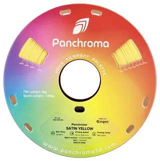 PLA SATIN 1,75mm 1kg POLYMAKER PANCHROMA 3D FILAMENT van Polymaker in Geel – productfoto 2 van 2