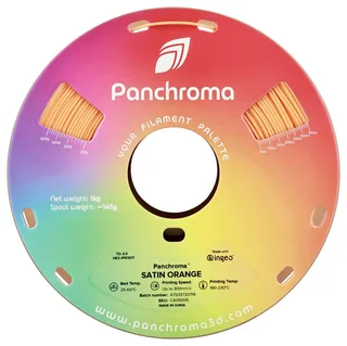 PLA SATIN 1,75mm 1kg POLYMAKER PANCHROMA 3D FILAMENT de Polymaker en Orange – photo produit 2 sur 2