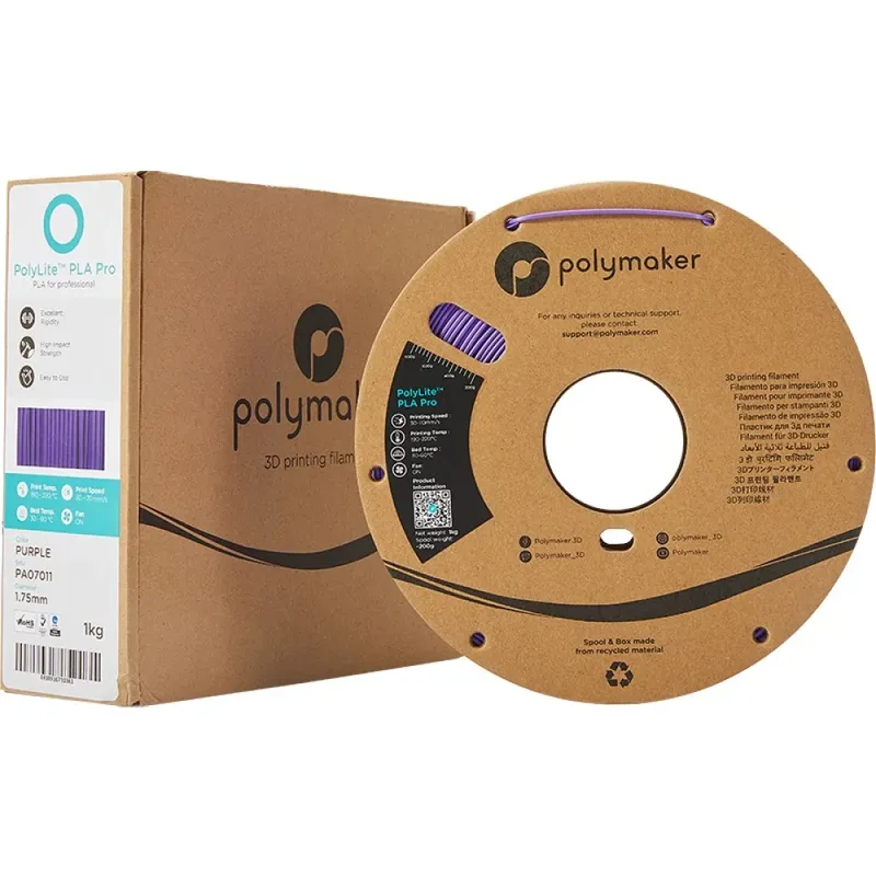 Polylite Pla Pro 1.75 Mm 1kg Pla-filament van Polymaker – productfoto 3 van 3