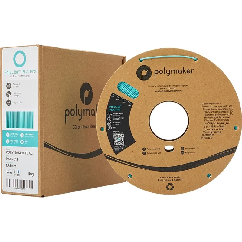 Polylite Pla Pro 1.75 Mm 1kg Pla-filament van Polymaker – productfoto 3 van 3