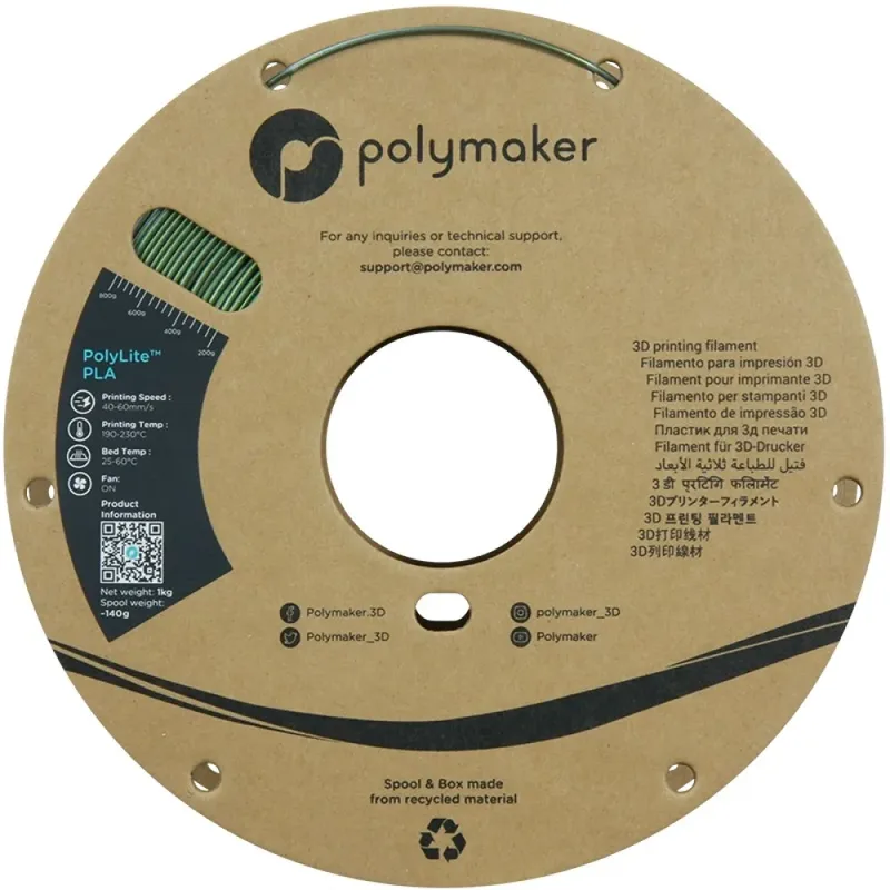 Polylite Pla Starlight 1.75 Mm 1kg Pla-filament von Polymaker – Produktfoto 4 von 5