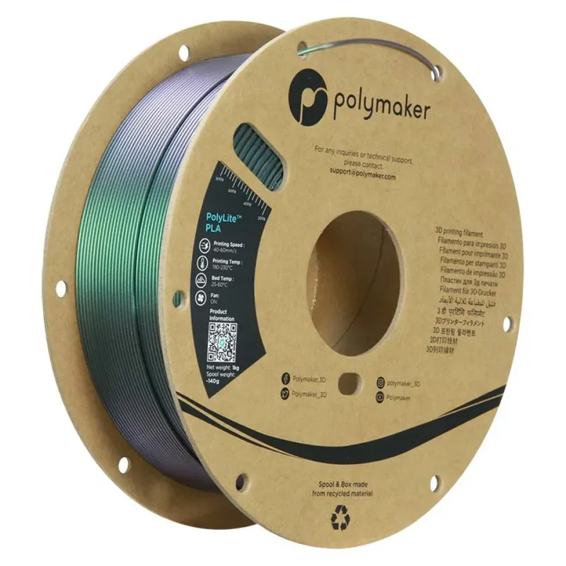 Polylite Pla Starlight 1.75 Mm 1kg Pla-filament van Polymaker – productfoto 1 van 5
