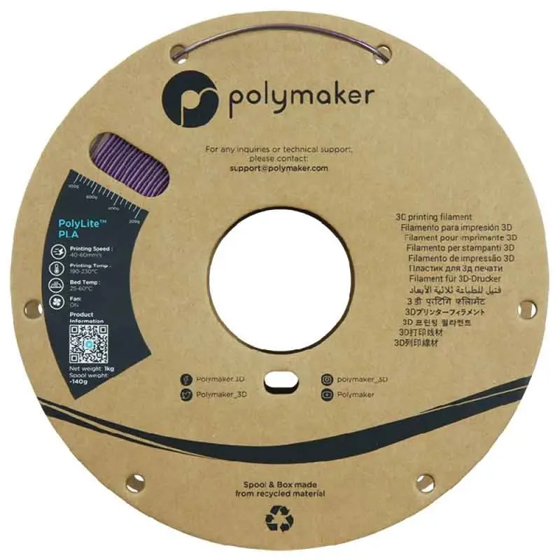 Polylite Pla Starlight 1.75 Mm 1kg Pla-filament van Polymaker – productfoto 4 van 5