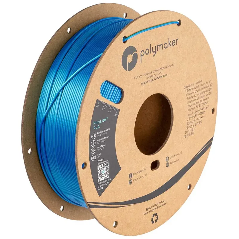 Polylite Silk Pla Dual Color 1.75 Mm 1kg Pla-filament van Polymaker – productfoto 1 van 2