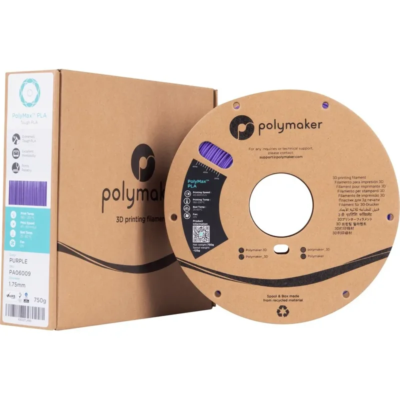 Polymax Tough Pla 1.75 Mm 0.75kg Pla-filament by Polymaker – product photo 3 of 3