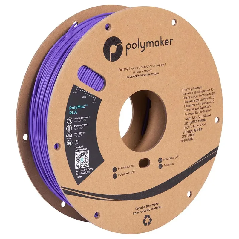 Polymax Tough Pla 1.75 Mm 0.75kg Pla-filament by Polymaker – product photo 1 of 3