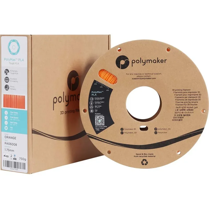Polymax Tough Pla 1.75 Mm 0.75kg Pla-filament van Polymaker – productfoto 3 van 3