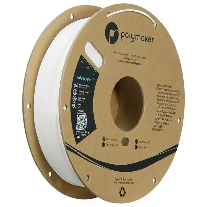 Polysupport Breakaway 1.75 Mm 750 G Pd04001 Filament von Polymaker – Produktfoto 1 von 2