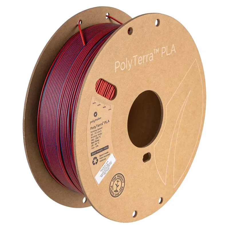 Polyterra Pla Dual Color 1.75 Mm 1kg Pla-filament van Polymaker – productfoto 1 van 2