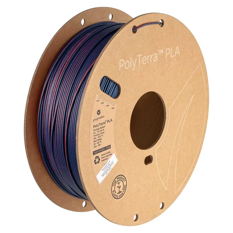 Polyterra Pla Dual Color 1.75 Mm 1kg Pla-filament van Polymaker – productfoto 2 van 2