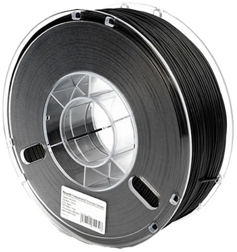 PMRA-1018-001 Industrial PA12 CF+ Filament PA12 1.75 mm 1000 g Schwarz 1 St. von Raise3D – Produktfoto