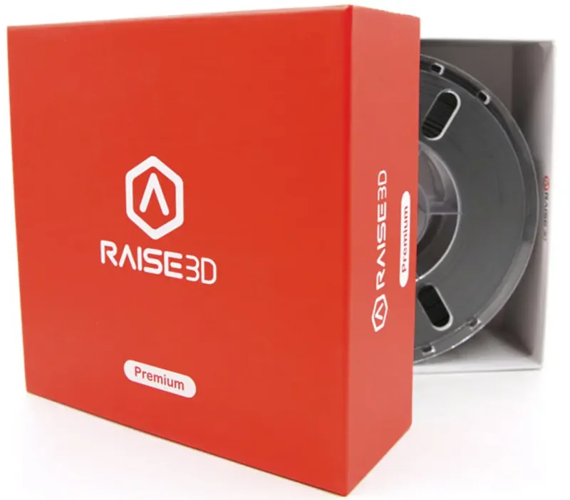 [S]5.11.00162 Premium Filament ABS kunststof Chemisch bestendig 1.75 mm 1000 g Zwart Premium 1 stuk(s) van Raise3D in Kleurloos – productfoto 2 van 2