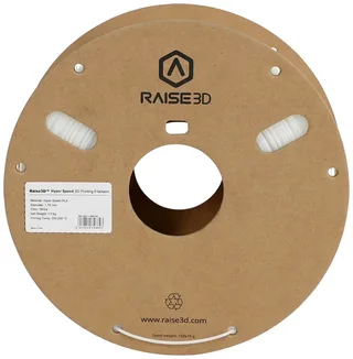 SPRA-1012 Hyper Speed White PLA Filament PLA kunststof Wit 1 stuk(s) van Raise3D in Kleurloos – productfoto 2 van 2