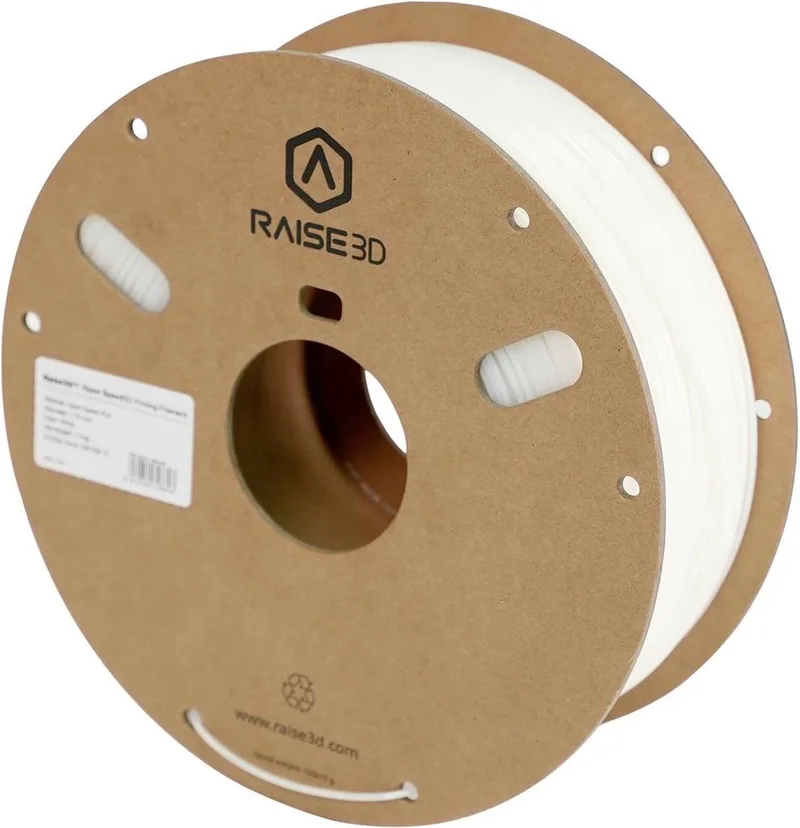 SPRA-1012 Hyper Speed White PLA Filament PLA kunststof Wit 1 stuk(s) van Raise3D in Kleurloos – productfoto 1 van 2