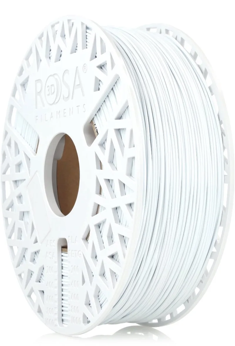 ABS+ Wit 1,75 mm 1 kg Filament van Rosa3D – productfoto