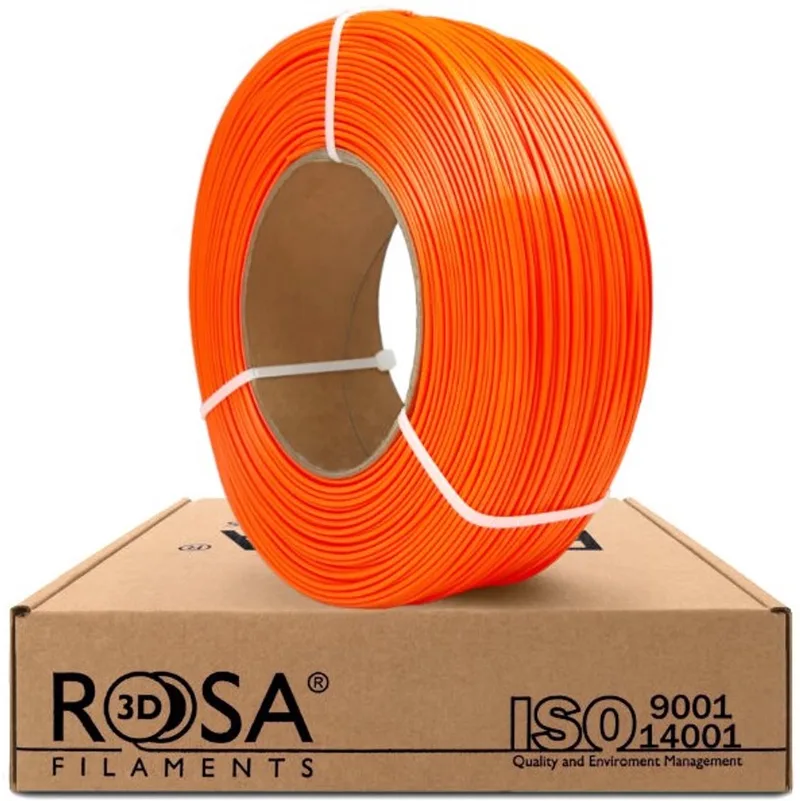 PET-G juicy Oranje 1,75 mm 1 kg Refill Filament van Rosa3D – productfoto