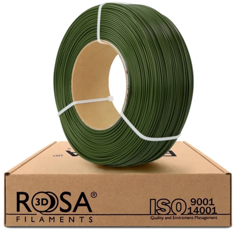 PLA Army Groen 1,75 mm 1 kg Refill Filament van Rosa3D – productfoto