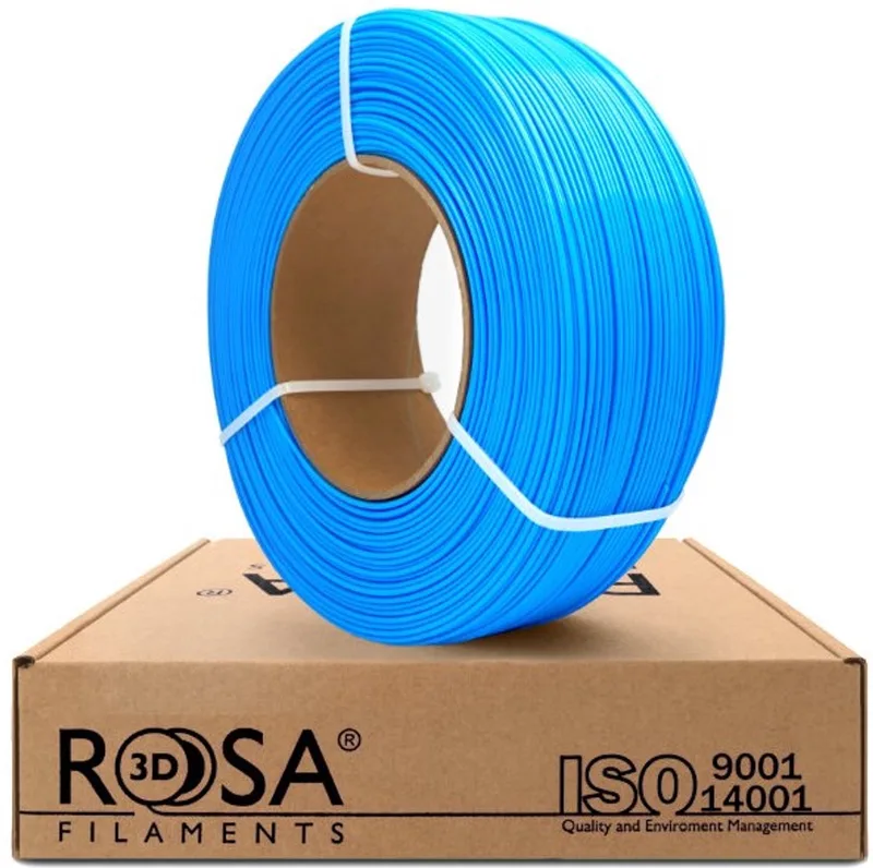 PLA Blauw 1,75 mm 1 kg Refill Filament van Rosa3D – productfoto