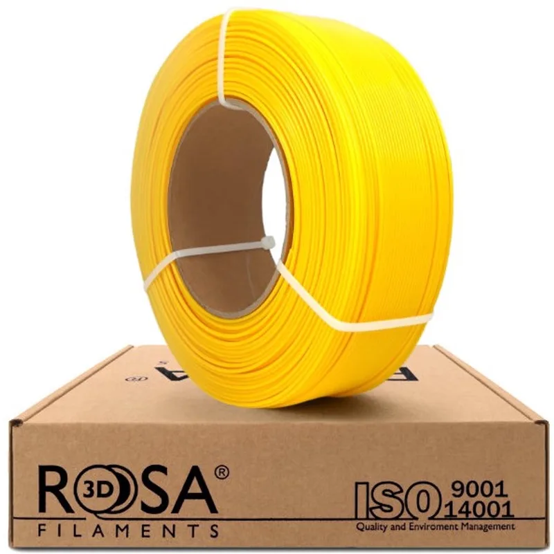 PLA Geel 1,75 mm 1 kg Refill Filament van Rosa3D – productfoto