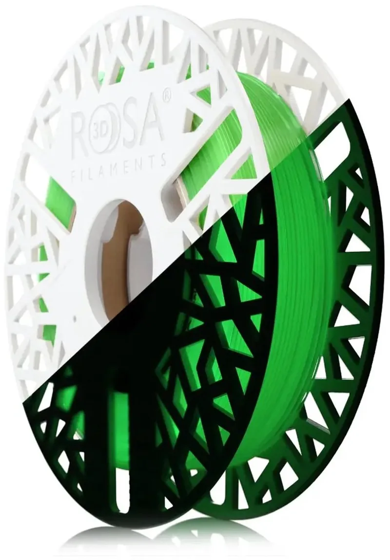 TPU 96A Groen Glow-in-the-dark Groen 0,5 kg Filament de Rosa3D – photo produit