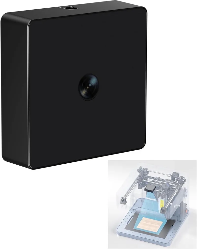 ICAM iCube Ultra LightBurn Camera - voor Laser Graveermachine - 500W Pixel LightBurn Camera voor iCube Ultra Serie Lasergraveermachines - Hoge Precisie Pixelpositionering Resolutie 2592 x 1944 van Sculpfun – productfoto