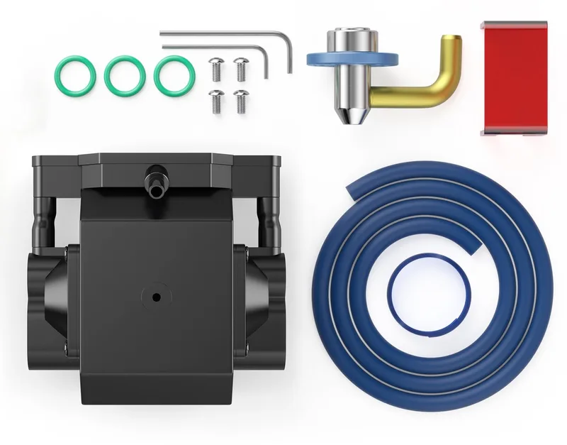 S9 Air Assist Nozzle Kit - Luchtassistentie Mondstukset met Luchtpomp - Hogesnelheids Luchtassistentie - Perfecte Compatibiliteit met Laser Graveermachine - Accessoires voor Lasergraveerder van Sculpfun – productfoto