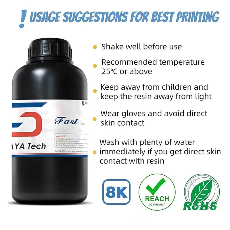 Fast Abs-like-1 Kg Abs-achtige Uv-hars fra Siraya Tech – produktbillede 4 af 4