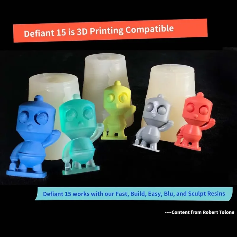 Silicone Defiant 15 500+500g Filament von Siraya Tech – Produktfoto 6 von 6