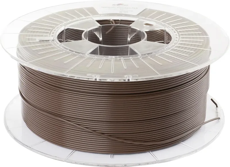 Spectrum Filaments 80001 PLA Premium Filament PLA hohe Steifigkeit 1.75 mm 1000 g chocolate brown, Schokoladen-Braun, Braun 1 St. von Spectrum Filaments – Produktfoto