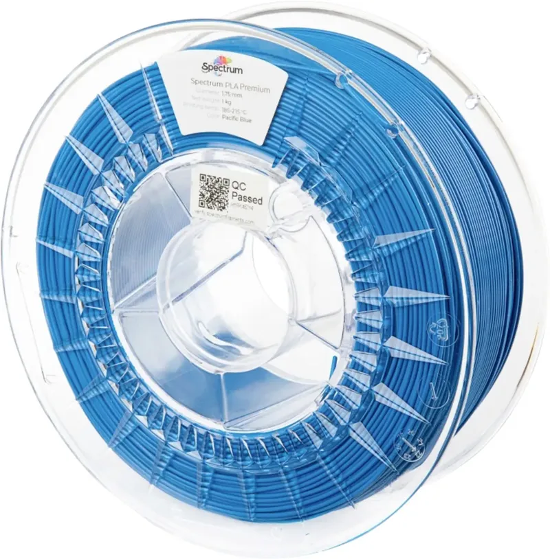 Spectrum Filaments 80016 PLA Premium Filament PLA hohe Steifigkeit 1.75 mm 1000 g Pazifikblau, Blau 1 St. von Spectrum Filaments – Produktfoto