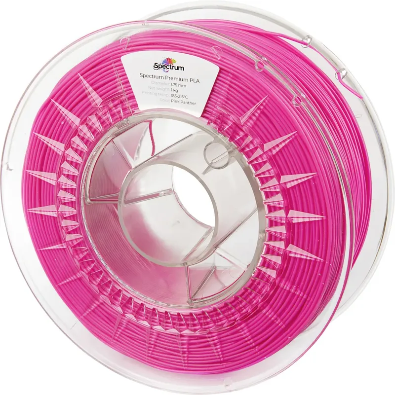 Spectrum Filaments 80039 PLA Premium Filament PLA geruchsarm 1.75 mm 1000 g pink panther, Pink 1 St. von Spectrum Filaments – Produktfoto